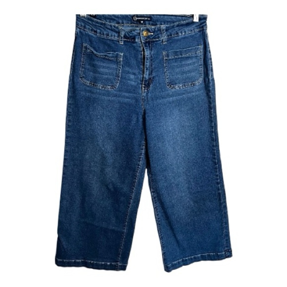 Our Republic For All Wide Leg‎ Square Pocket Crip Capris